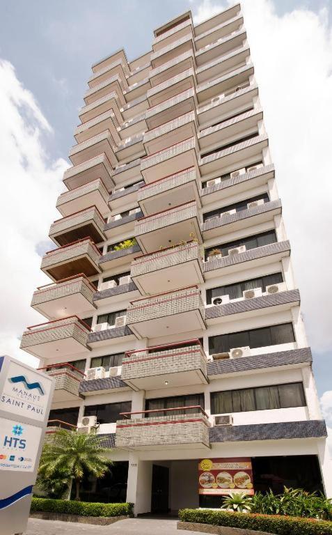 Apartamento Centro Manaus Hotel Saint Paul - 5º Andar - Apto 1055 외부 사진